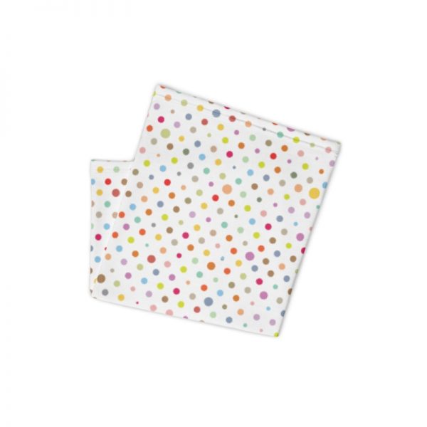 Colourful Dots Custom Print Neck gaiter/ Face Mask - Image 6