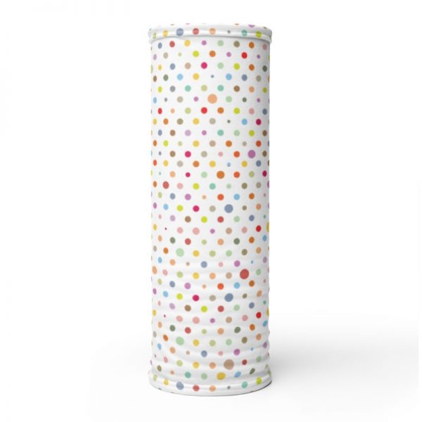 Colourful Dots Custom Print Neck gaiter/ Face Mask - Image 7