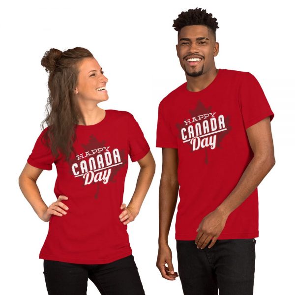 happy Canada day t-shirt for men and women