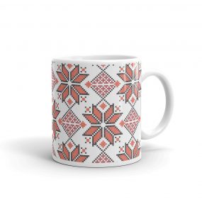 tatreez embroidery like mug