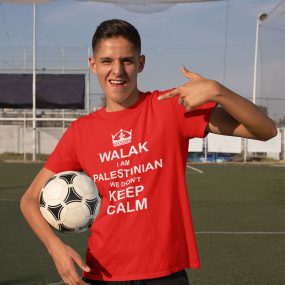 walak i'm Palestinian youth t-shirt