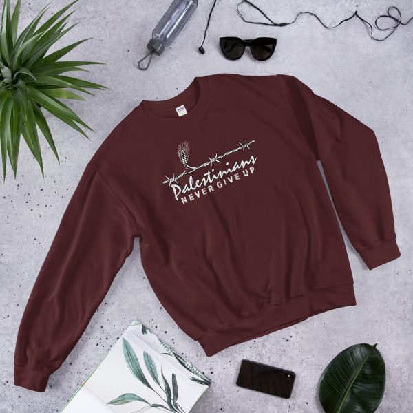 Palestinians Never Give Up Custom Designed Sweatshirt - Image 5
