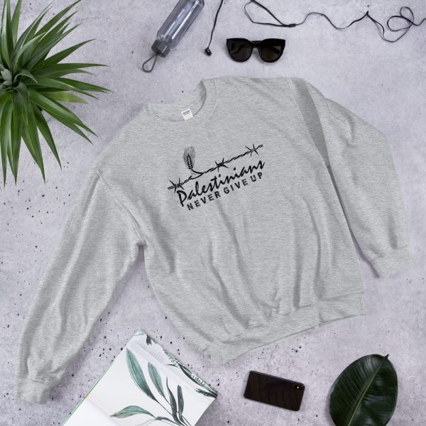 Palestinians Never Give Up Custom Designed Sweatshirt - Image 10