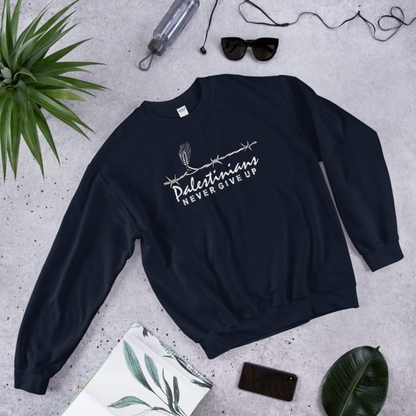 Palestinians Never Give Up Custom Designed Sweatshirt - Image 4
