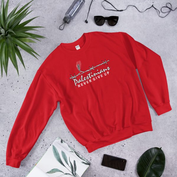 Palestinians Never Give Up Custom Designed Sweatshirt - Image 6