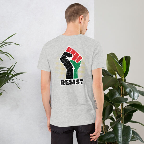 Palestine Resistance is Existence Palestinian Solidarity Customized T-Shirt athletic heather