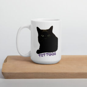 cat mom customized coffee mug
