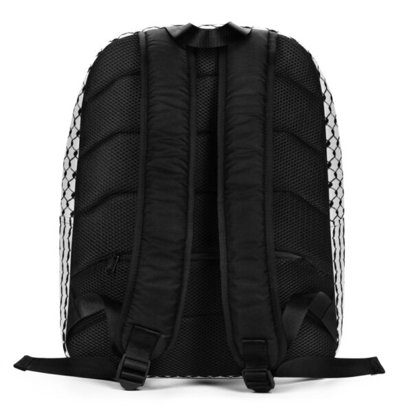 Palestinian Hatta Kufiya Pattern Customized Minimalist Backpack - Image 4
