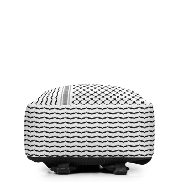 Palestinian Hatta Kufiya Pattern Customized Minimalist Backpack - Image 5