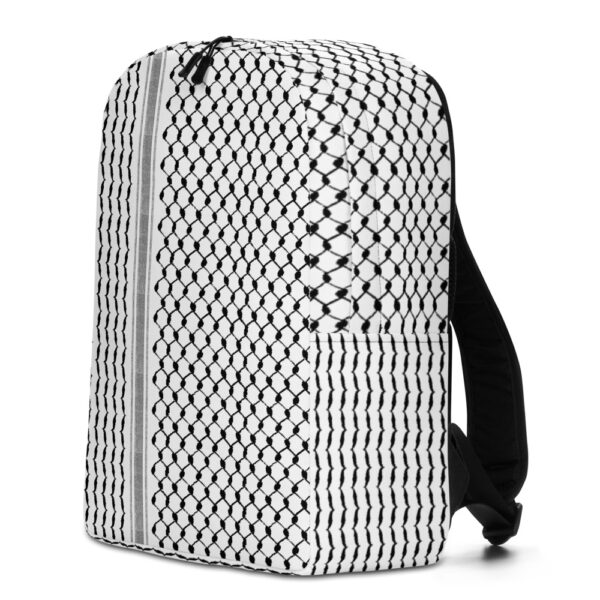 Palestinian Hatta Kufiya Pattern Customized Minimalist Backpack - Image 2