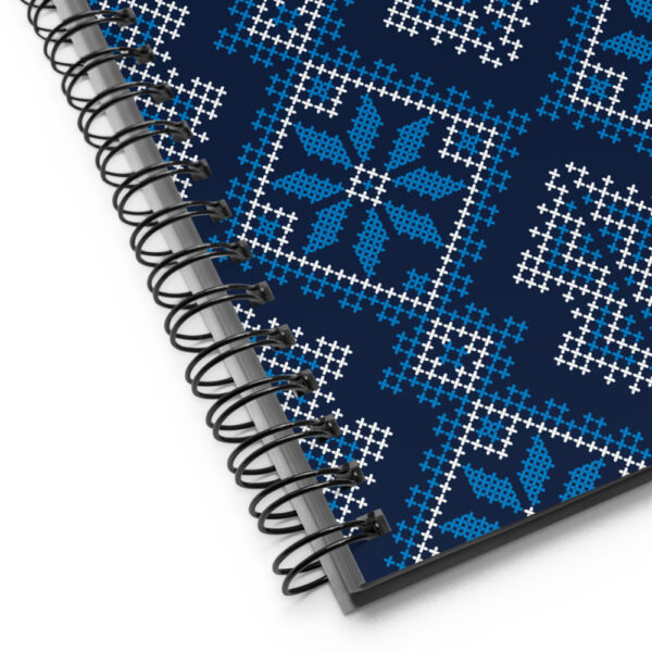 Palestinian Tatreez customized spiral notebook