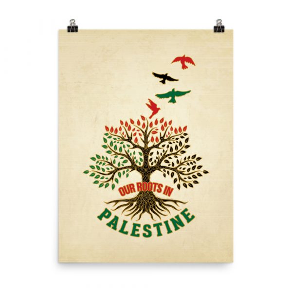 Palestine our roots poster